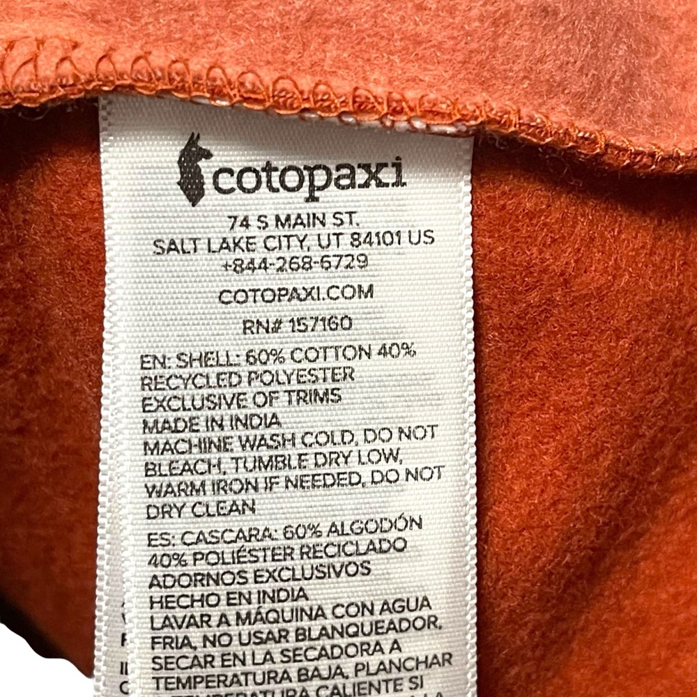 NWT COTOPAXI Kid’s Do Good Organic Crew Sweatshirt XL - Picture 5 of 7